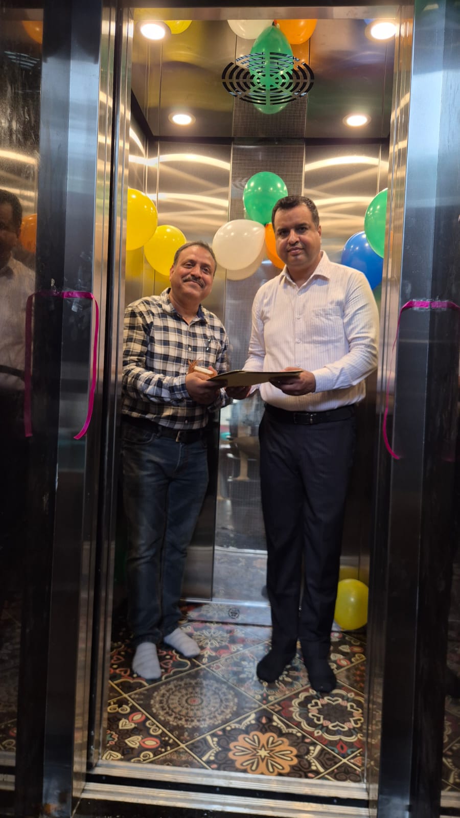 Elevator handover and installation project